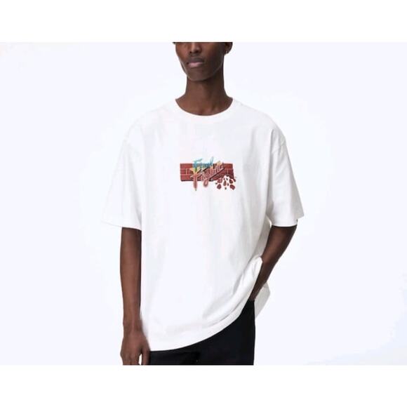 Uniqlo Unisex T Shirt UT Capcom 40th Anniversary Final Fight SFC Japan Size L - Picture 1 of 10